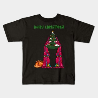 Robot Arm #1 Christmas Edition Kids T-Shirt